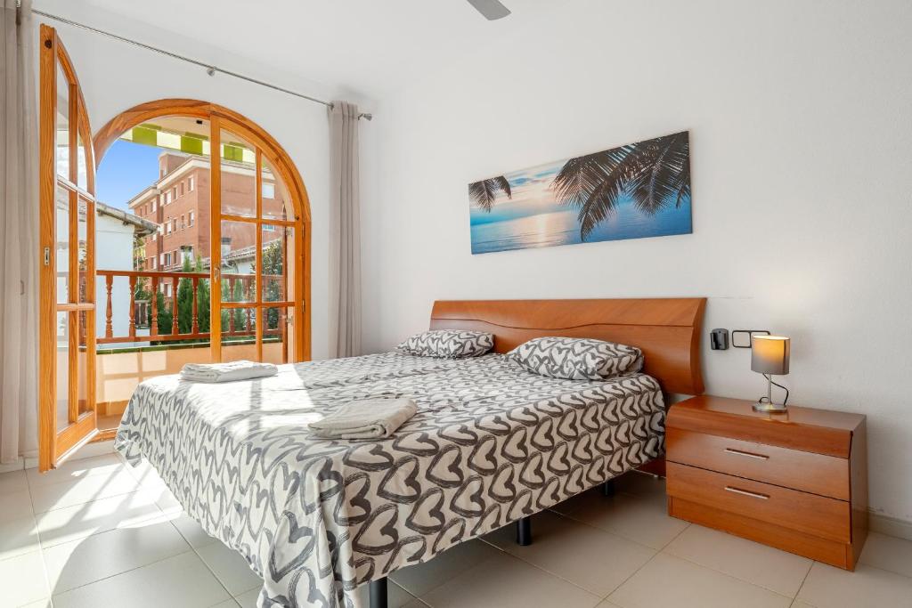 Postel nebo postele na pokoji v ubytování Hauzify I Casa Jaume Soler