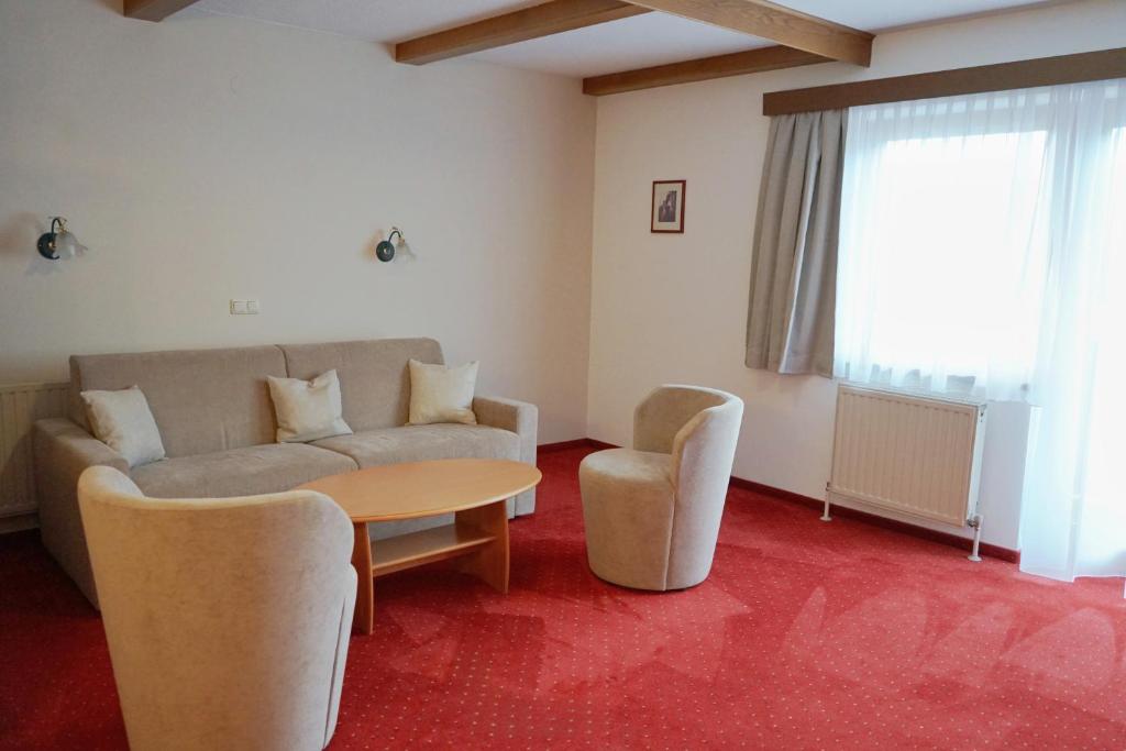 Posezení v ubytování Appartement Christian