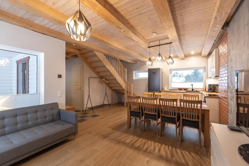 Kuchyň nebo kuchyňský kout v ubytování CozyStay