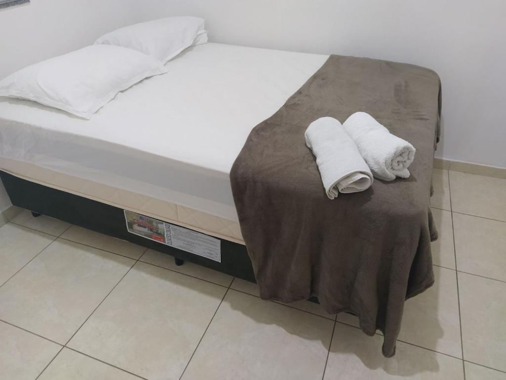 Ένα ή περισσότερα κρεβάτια σε δωμάτιο στο Apartamento Encantador 205