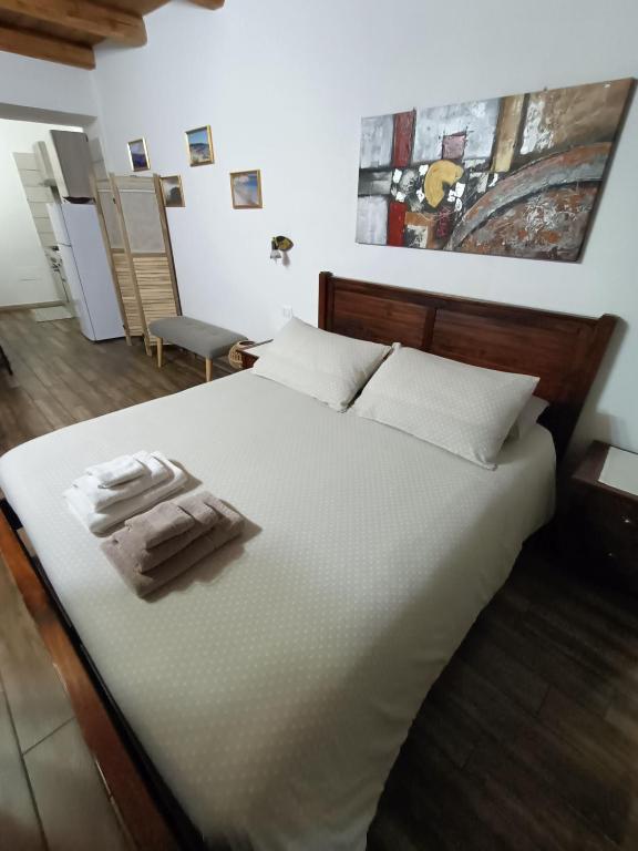 Postel nebo postele na pokoji v ubytování Bed and breakfast Raggio di Sole