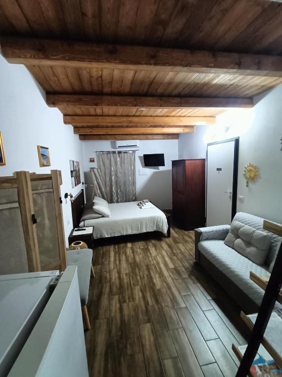Postel nebo postele na pokoji v ubytování Bed and breakfast Raggio di Sole