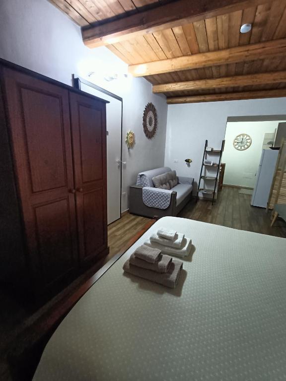 Postel nebo postele na pokoji v ubytování Bed and breakfast Raggio di Sole