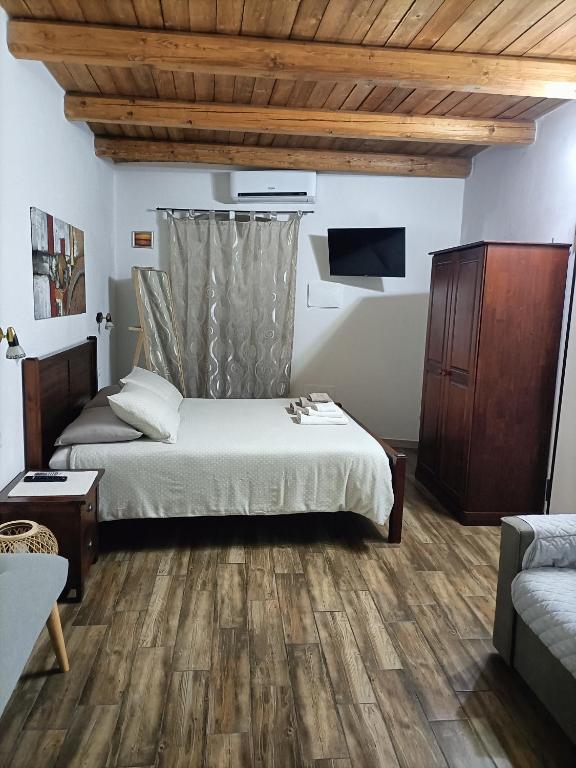 Postel nebo postele na pokoji v ubytování Bed and breakfast Raggio di Sole