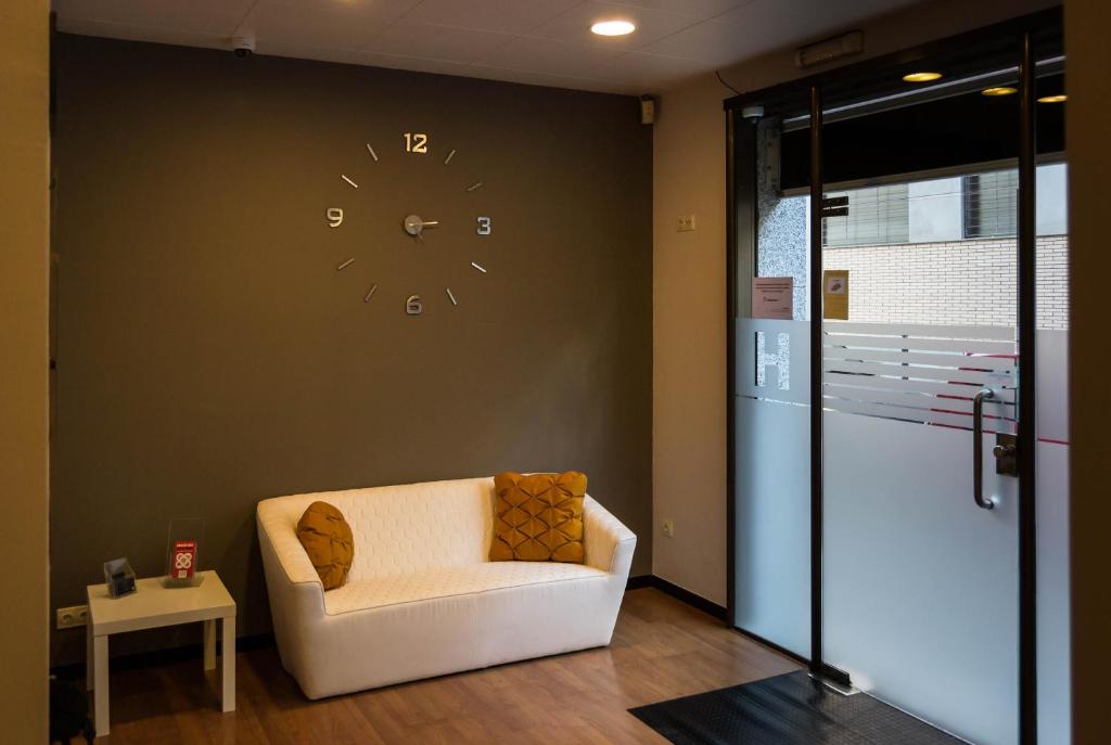 Posezení v ubytování Hostal Sant Pau