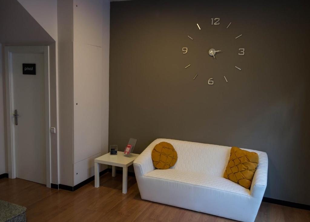 Posezení v ubytování Hostal Sant Pau