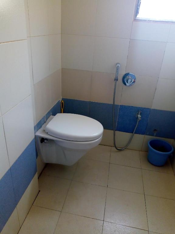 Koupelna v ubytování Hotel Abhiraj
