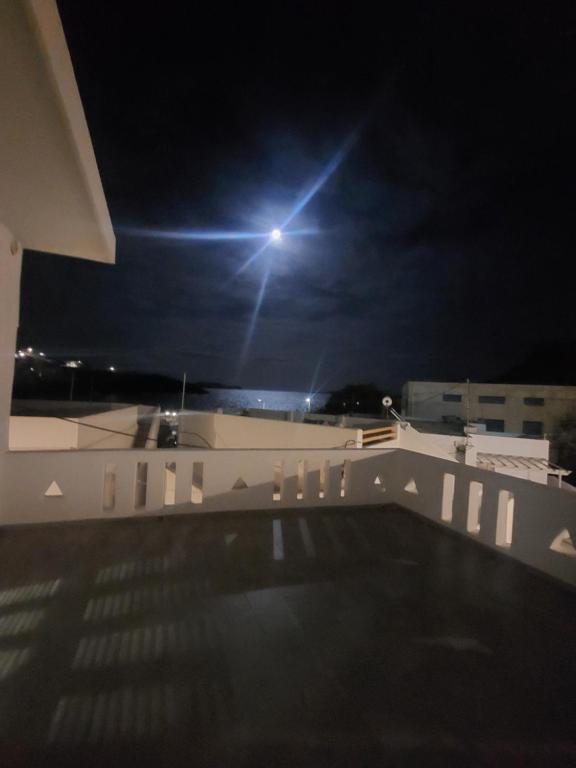 En balkon eller terrasse på Astypalaia Peyki