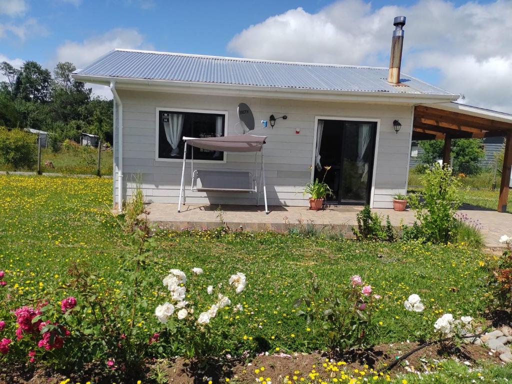 Vườn quanh Cabaña campestre Aylin