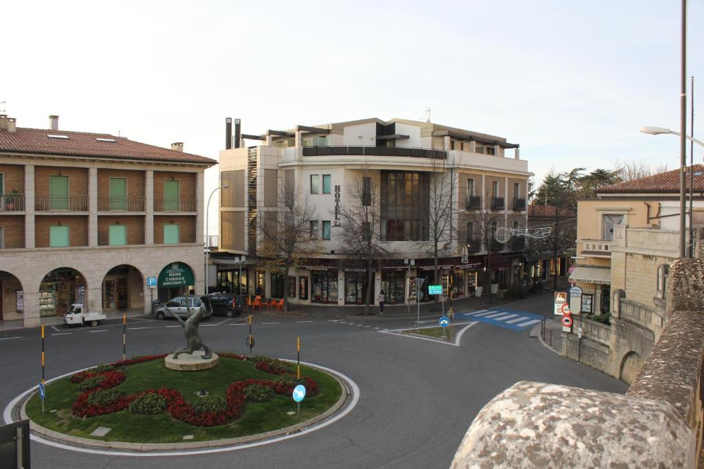 Budova, kde se hotel nachází