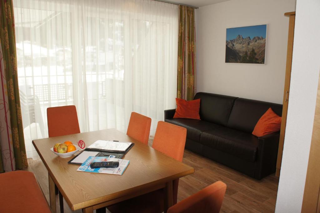 Posezení v ubytování alpinea Appartements