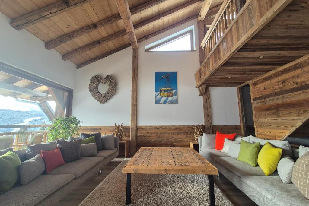 Ferme Des Cornuts 15 Guests • Hot Tub • Ski Bus 휴식 공간