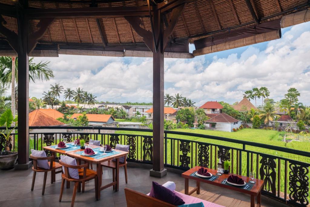 Balkón nebo terasa v ubytování Honai Resort