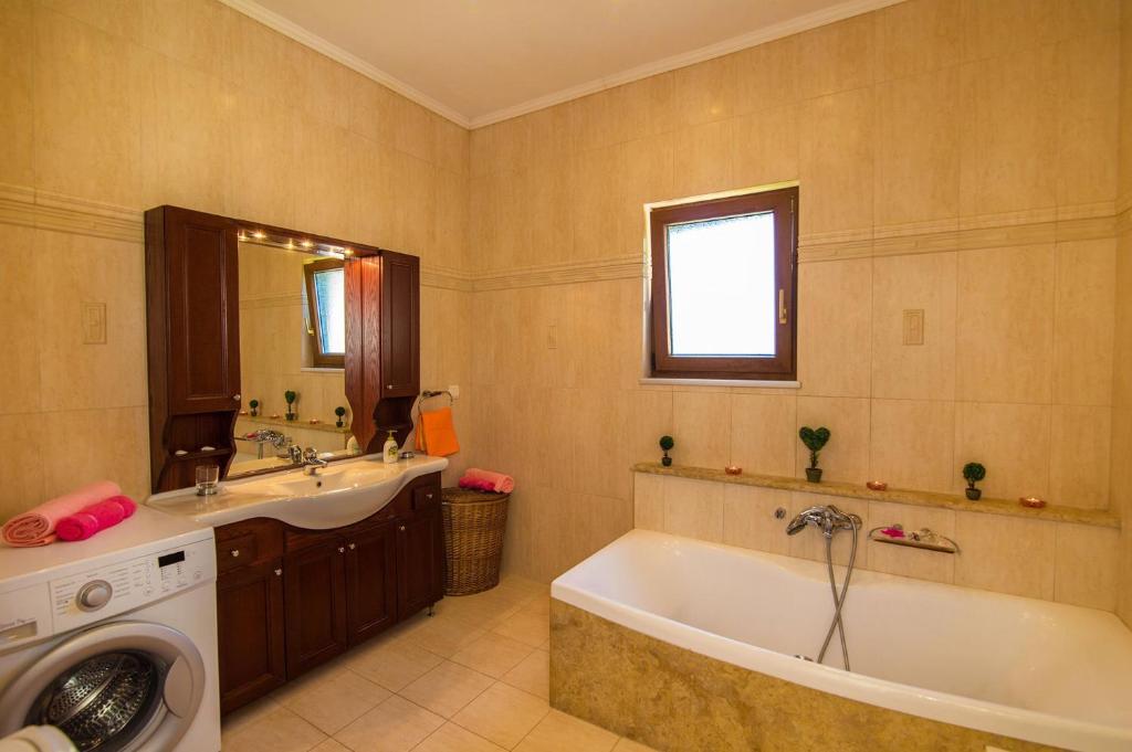 A bathroom at Zante View villa Athina