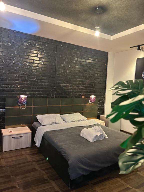 Postel nebo postele na pokoji v ubytování Porta Hostel
