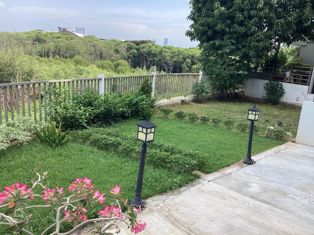 Zahrada ubytování sea view villa