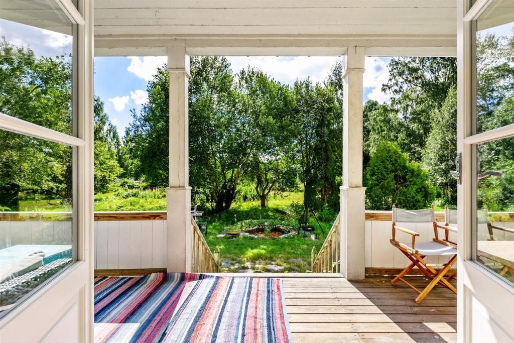 Zahrada ubytování Hurdal Gjestegård