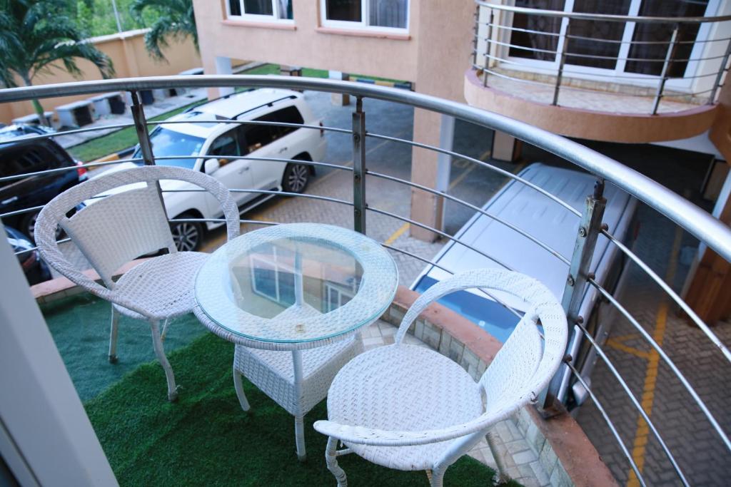 Balkón nebo terasa v ubytování SEAVIEW ROOMS iN A HOMESTAY APARTMENT