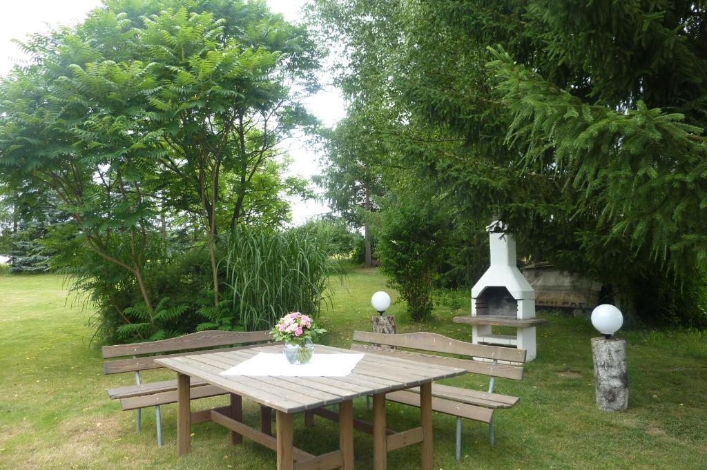 Zahrada ubytování Villa Rose