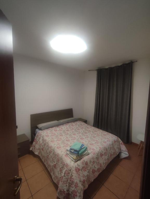 Postel nebo postele na pokoji v ubytování Casa a 5 minuti dal centro di Tortona