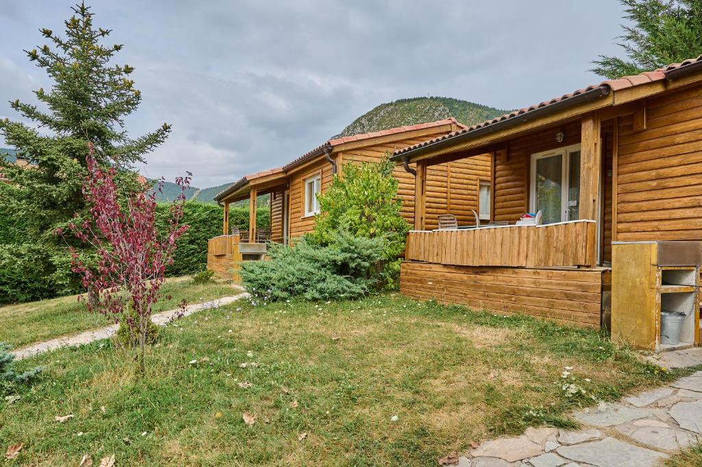 Zahrada ubytování Camping Cadí Vacances & Spa