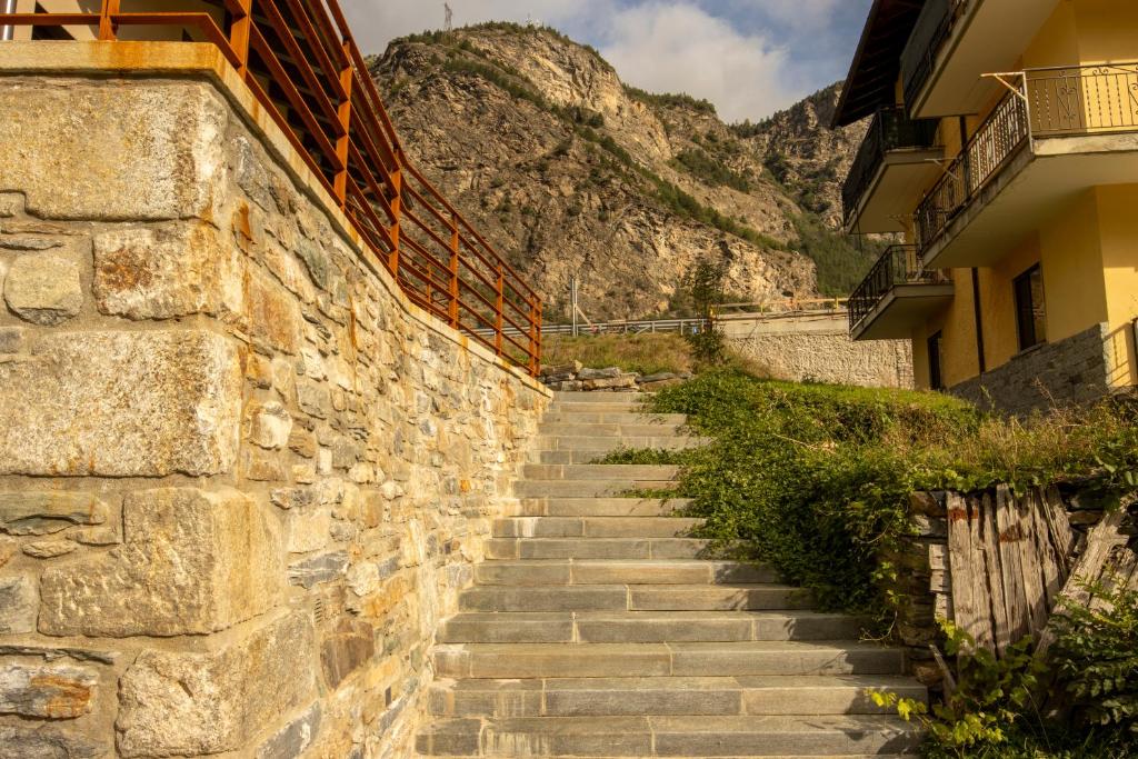 Nespecifikovaný výhled na hory nebo výhled na hory při pohledu z apartmánu