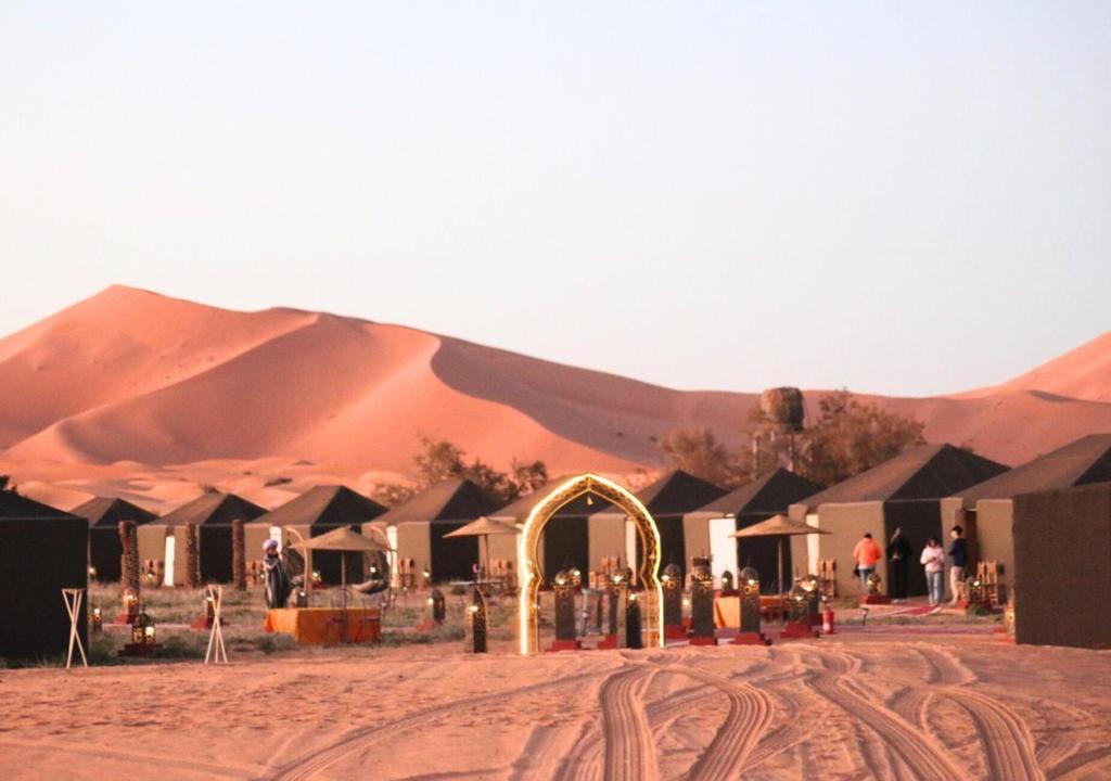 Příroda nedaleko luxury tent