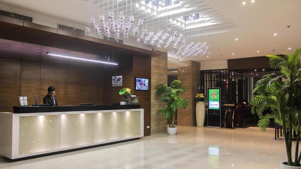 Vstupní hala nebo recepce v ubytování Brentwood Suites