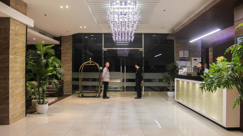 Vstupní hala nebo recepce v ubytování Brentwood Suites