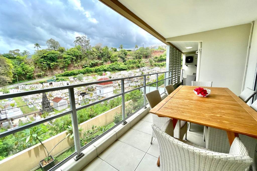 Hanitea flat at the entrance of Papeete 1bdr - Wi-Fi - park - 3 pers - photo 3 - Tahiti, Polynésie