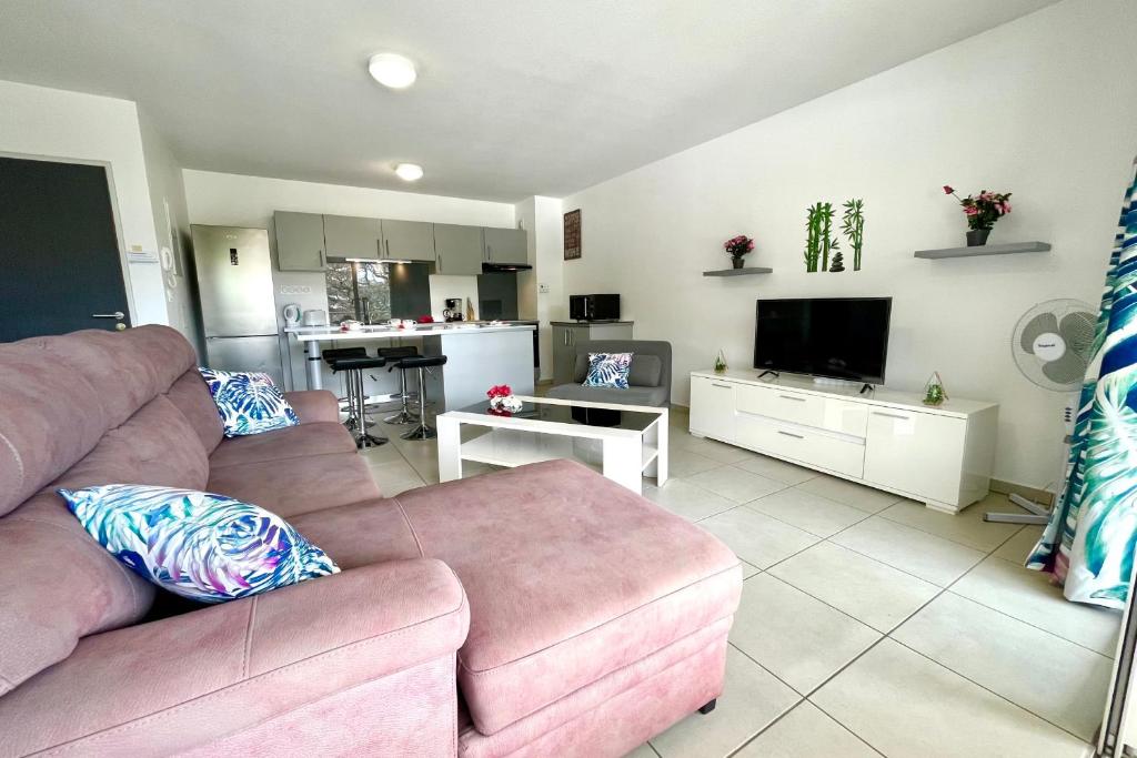 Hanitea flat at the entrance of Papeete 1bdr - Wi-Fi - park - 3 pers - photo 4 - Tahiti, Polynésie