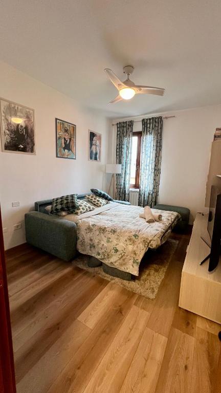 Postel nebo postele na pokoji v ubytování Casa da Taty