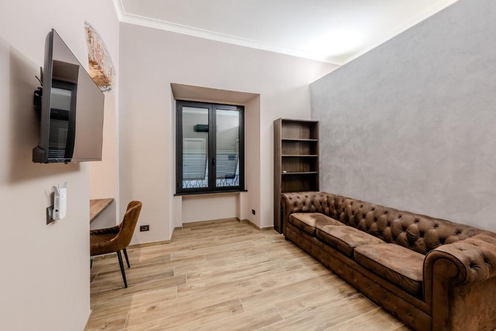 Posezení v ubytování Soziglia Guest Rooms