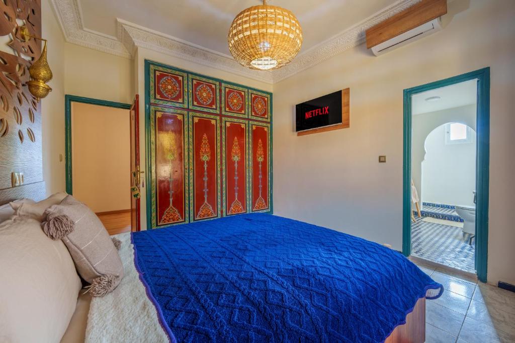 Postel nebo postele na pokoji v ubytování Palais Rhize targa