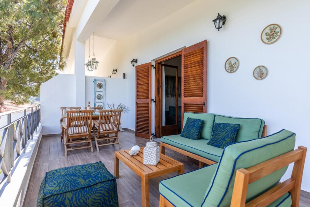 Posezení v ubytování The Sea House Skiathos