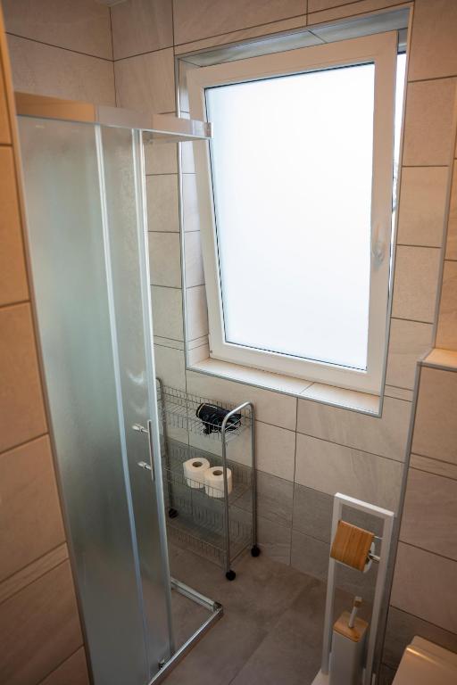 Koupelna v ubytování B&B Brezov Gaj