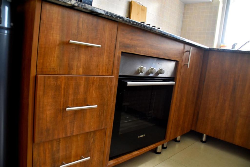 Kuchyň nebo kuchyňský kout v ubytování Miles' place