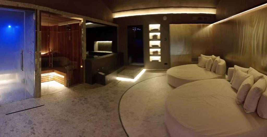 Posezení v ubytování Dimora Palanca Boutique & SPA
