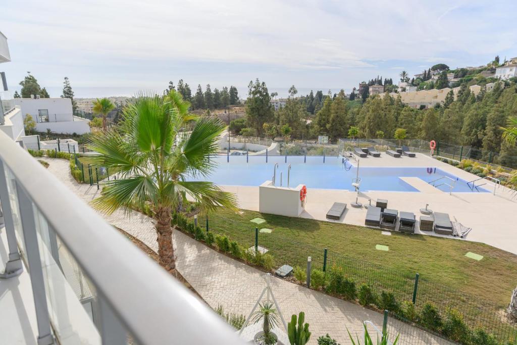 Bazén v ubytovaní Modern 3 bedroom apartment in Mijas Costa - Vitta Nature alebo v jeho blízkosti