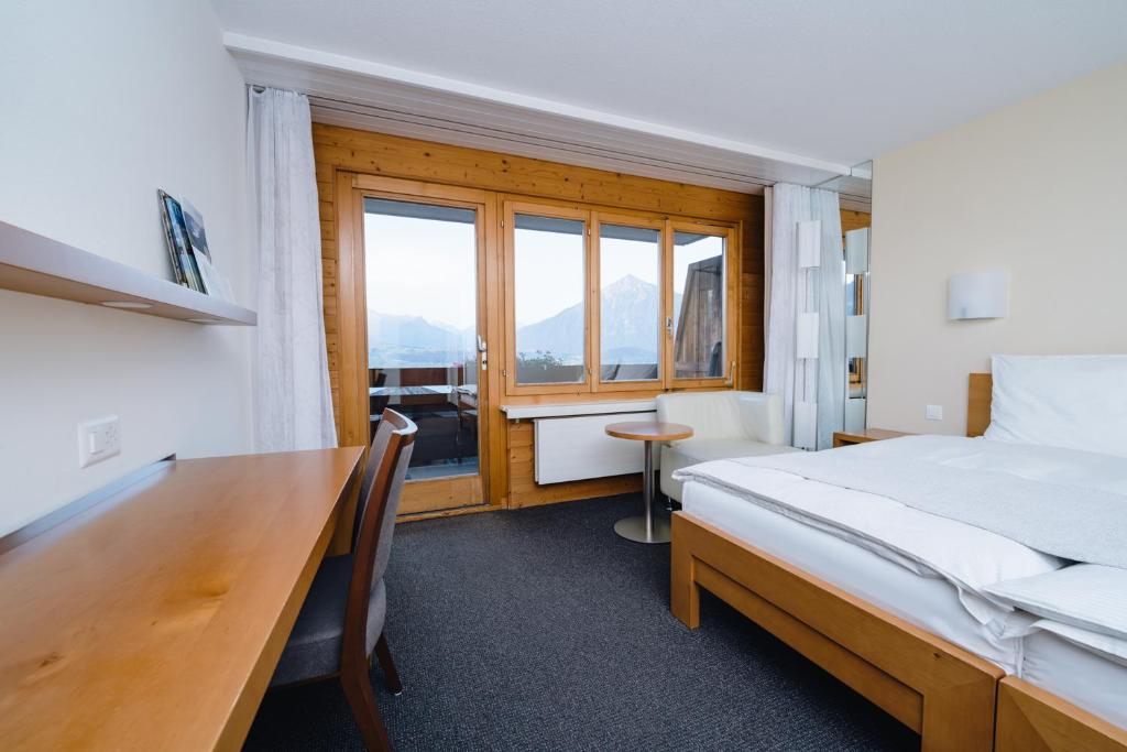 Solbadhotel Sigriswil - Quarto Duplo Com Vista Para O Lago