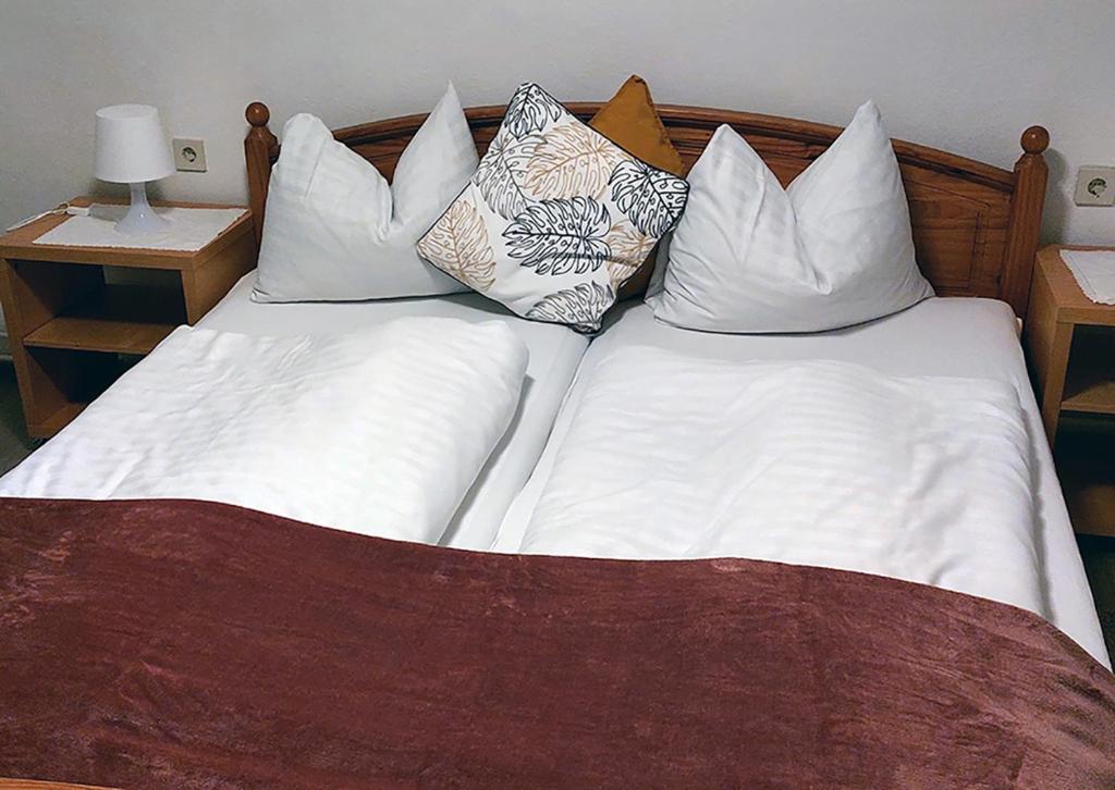 Postel nebo postele na pokoji v ubytování Genuss.Haus.Fankhauser