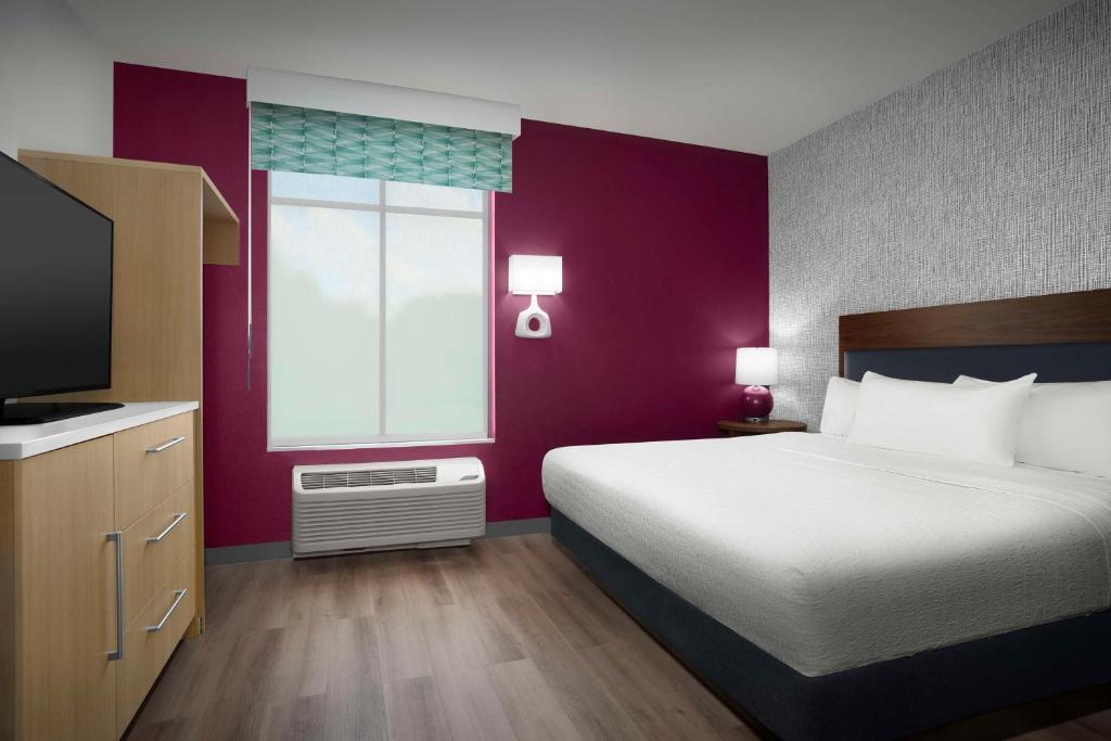 Home2 Suites by Hilton Clarksville/Ft. Campbell - Suite 1 Chambre Lit King-Size - Non-Fumeurs