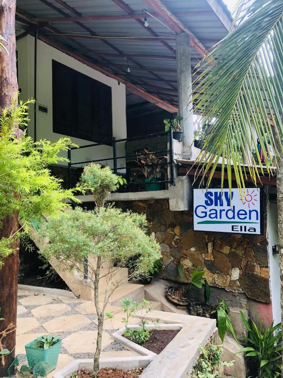 Zahrada ubytování Sky Garden Ella