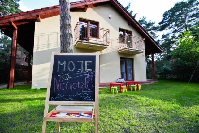 Zahrada ubytování Moje Niechorze