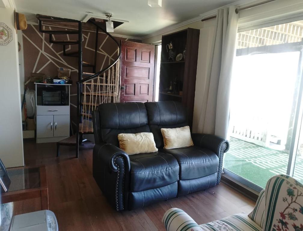 Kuchyň nebo kuchyňský kout v ubytování Cabaña familiar