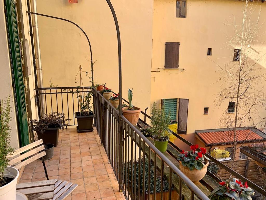 Balkon lub taras w obiekcie Loft del Pratello