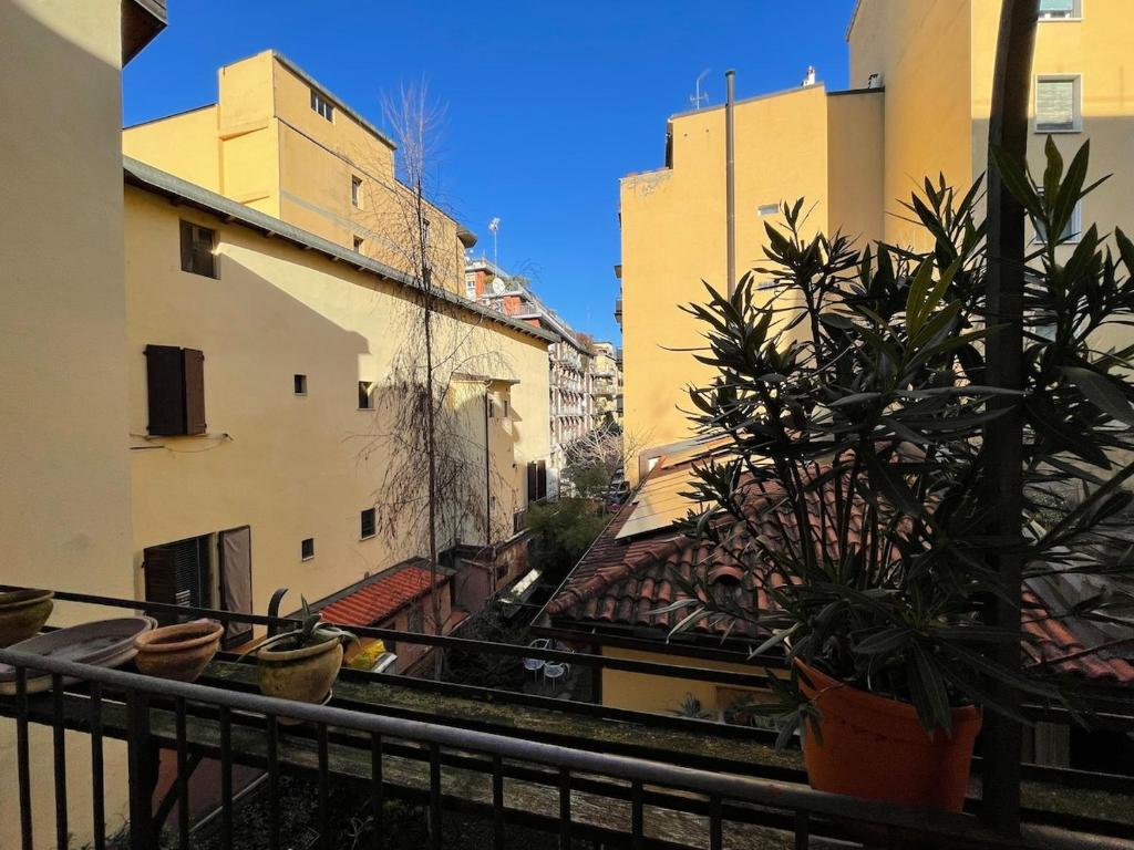 Budynek, w którym mieści się apartament