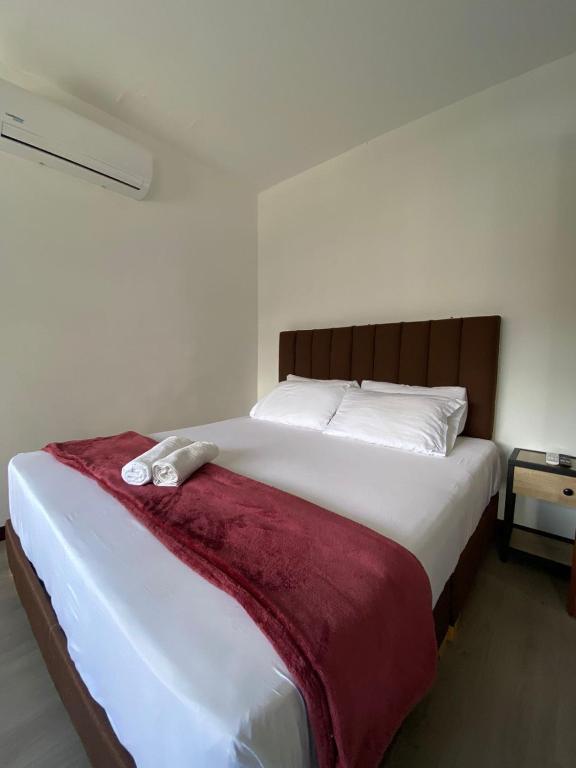 Postel nebo postele na pokoji v ubytování Hotel Gallery By 70