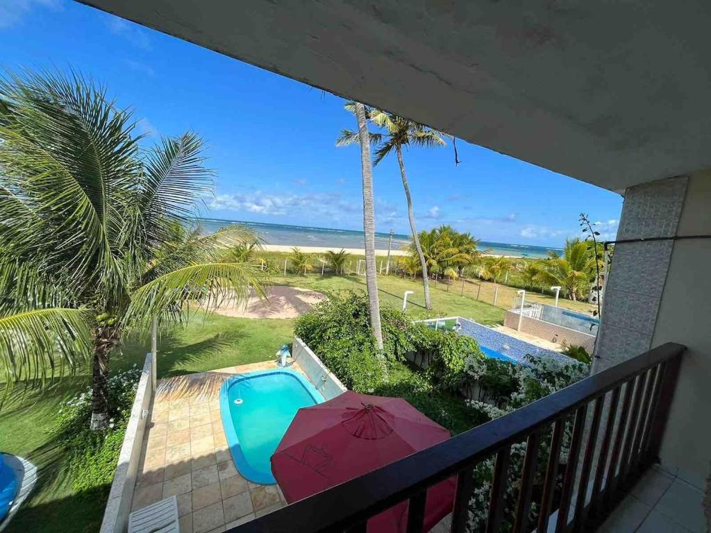 Swimmingpoolen hos eller tæt på Casa a Beira Mar