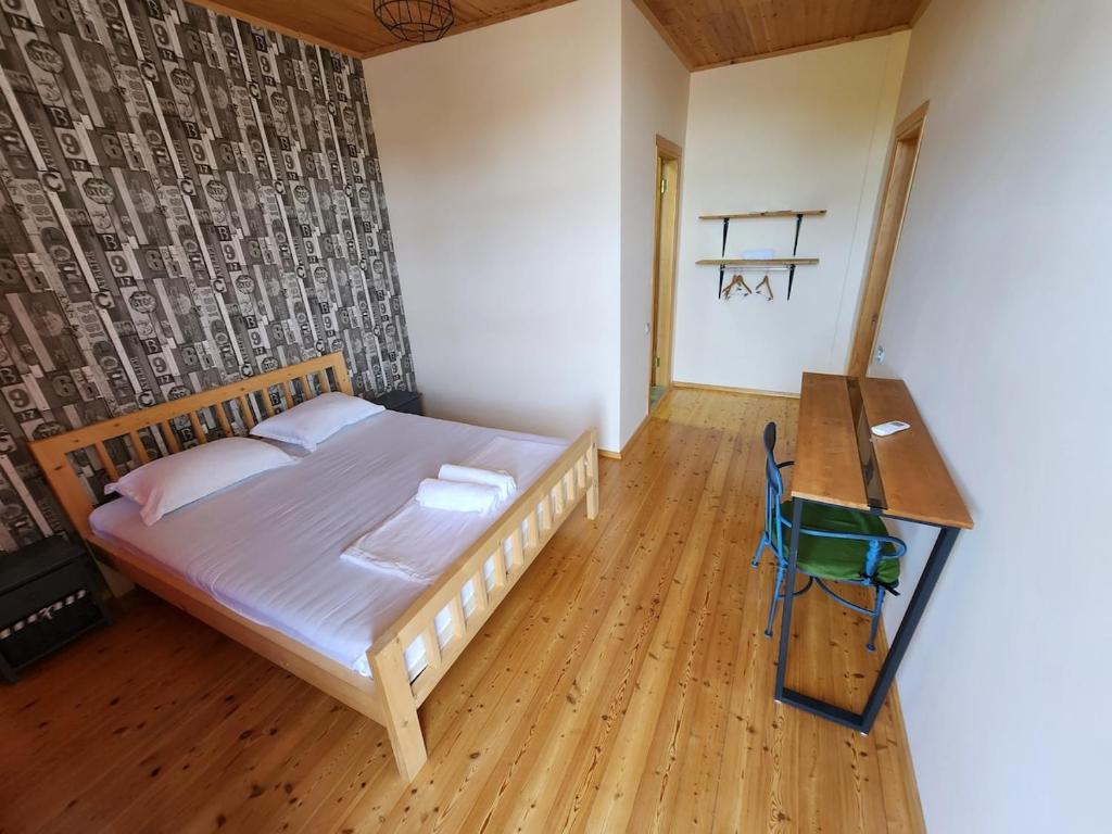 Postel nebo postele na pokoji v ubytování Davids villa